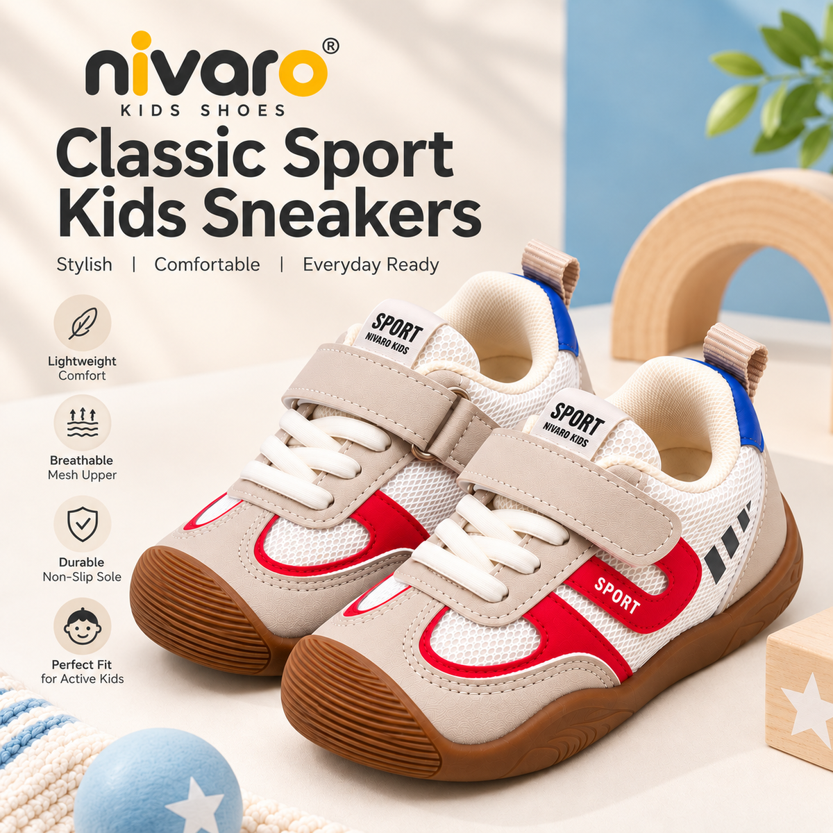 Classic Sport Kids Sneakers