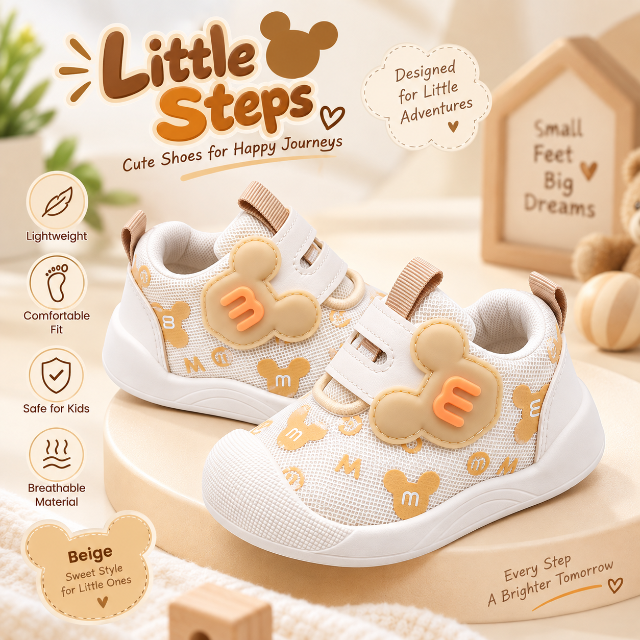 Little Steps Kids Sneakers