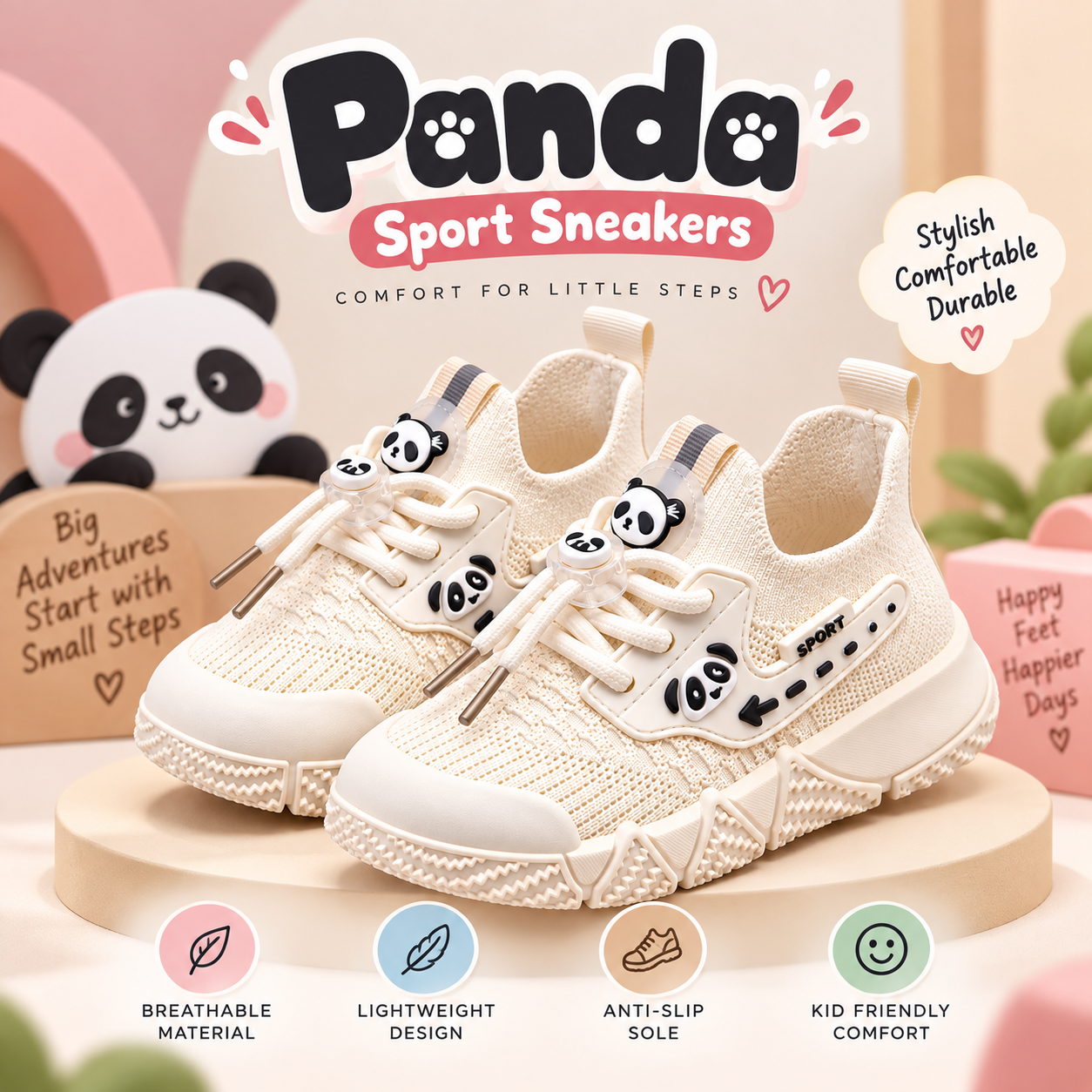 Panda Sport Sneakers
