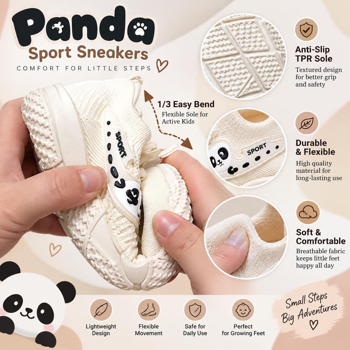 Panda Sport Sneakers