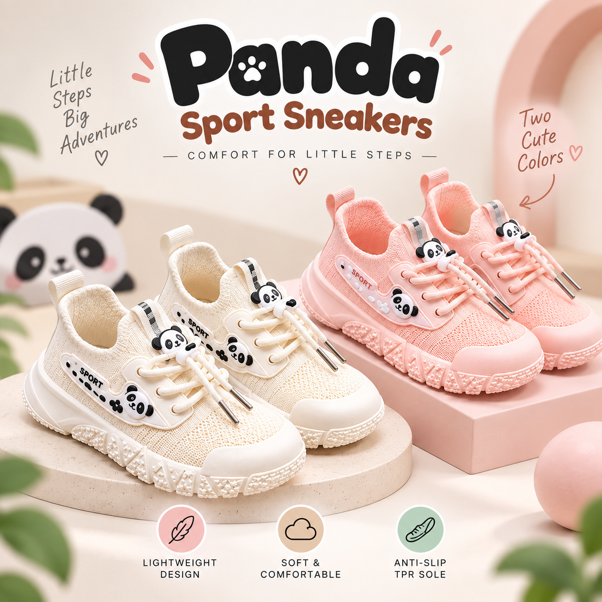 Panda Sport Sneakers