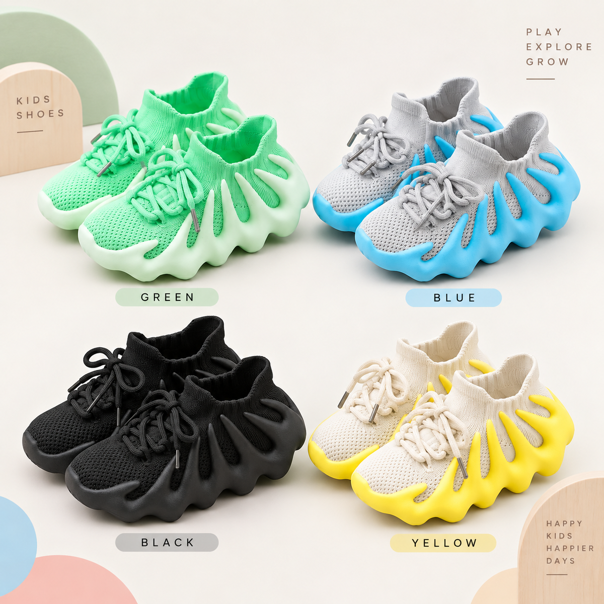 AeroClaw Kids Sneakers